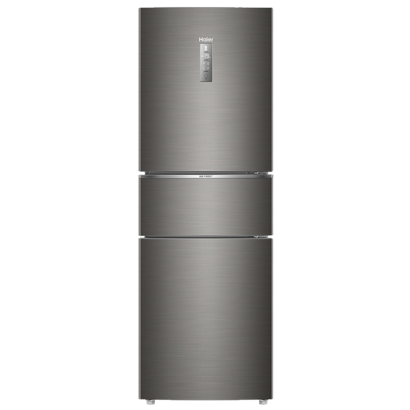 Haier 海爾冰箱三開門 253升一級能效節(jié)能變頻風冷無霜BCD-253WDPDU1 1273.12元