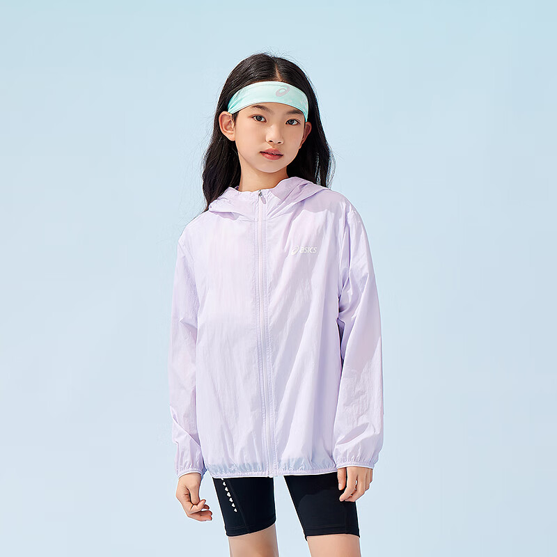 限移动端、京东百亿补贴：ASICS 亚瑟士 儿童防晒衣男女儿童25年夏季UPF50+冰蝉翼透气轻薄户外防晒 券后78.9元