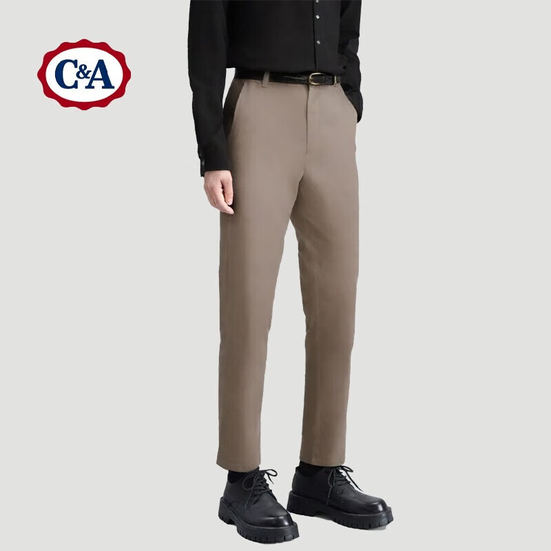 C&A 男士春秋新款直筒休闲裤 ￥36.9