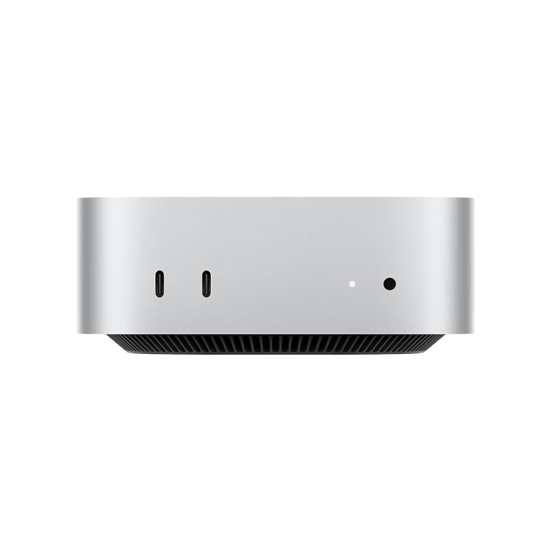 Apple/蘋(píng)果AI電腦/【教育優(yōu)惠】【10Gb以太網(wǎng)】2024Mac mini M4銀色(10+10核) 24G 256G臺(tái)式電腦主機(jī)Z1CF0003C 4739.2元包郵