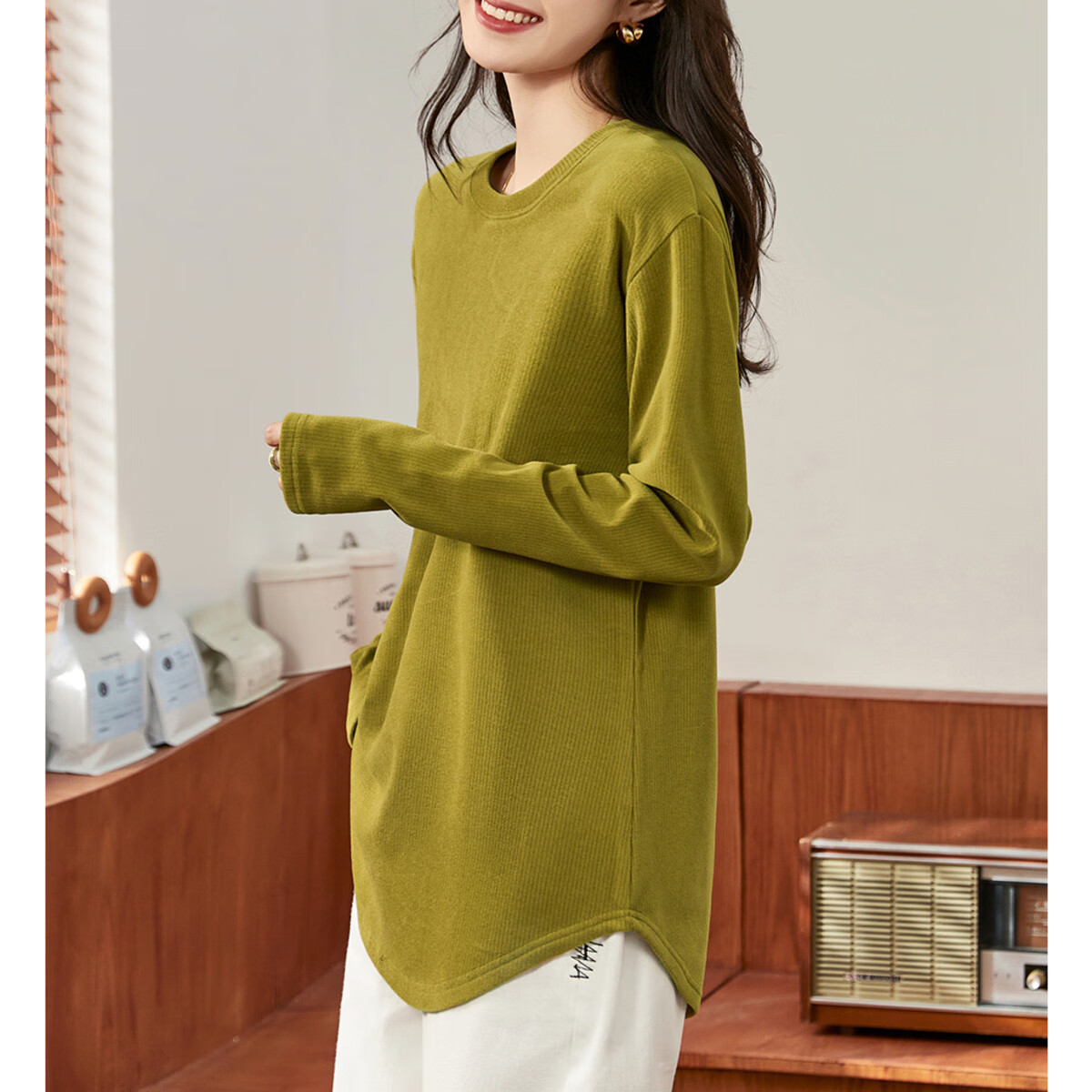 20點：德瑪納（dme） 簡約風舒柔女式t恤 34元