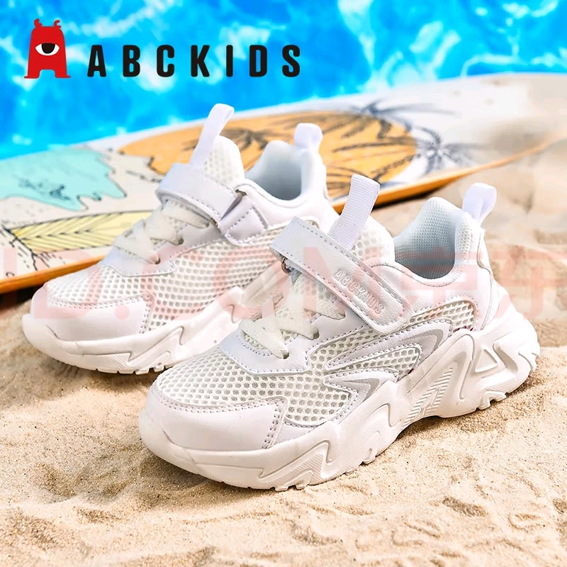 ABCKIDS 兒童運(yùn)動(dòng)網(wǎng)面小白鞋 69.9元