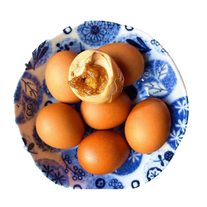麻醬雞蛋 起沙流油正宗麻醬雞蛋咸淡適中熟食薊縣真空即食早餐 10枚 4.99元（需領(lǐng)券）