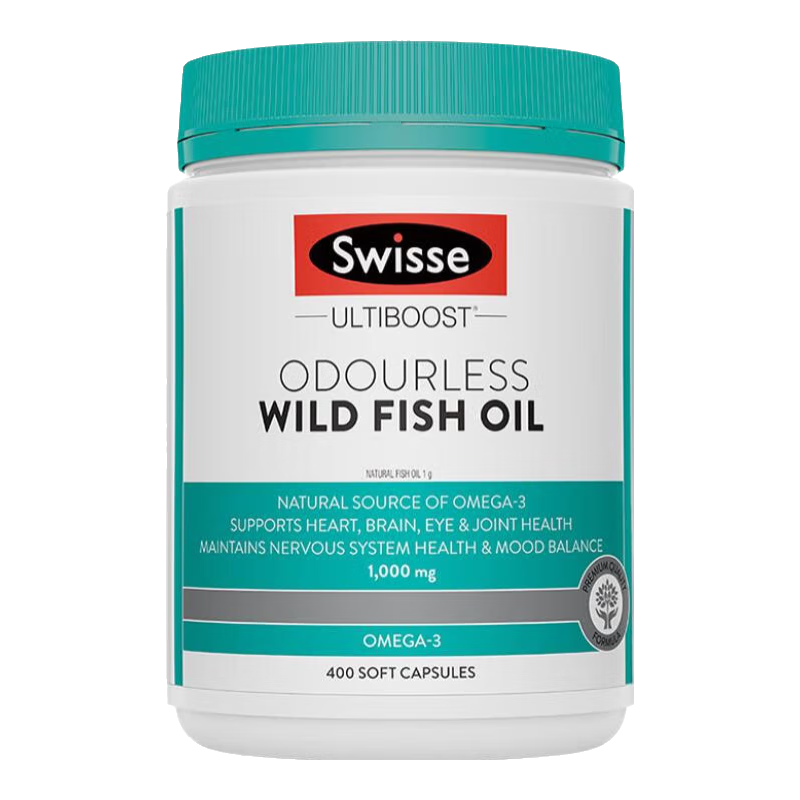 Swisse斯维诗 无腥味深海鱼油1000mg 400粒 137元包邮