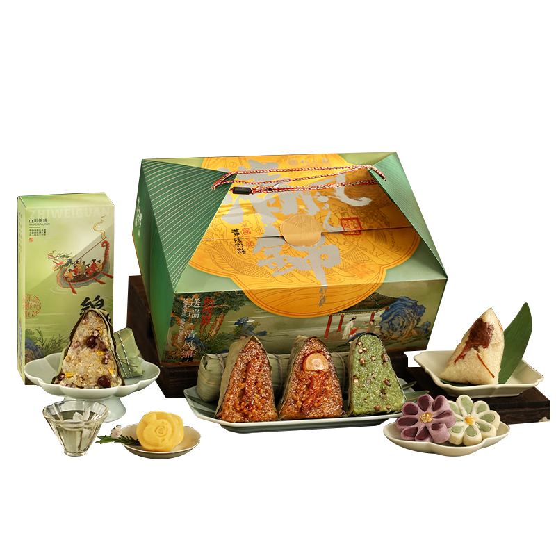 知味觀 送瑞·清風錦粽子禮盒*901g 39.9元（需領券）