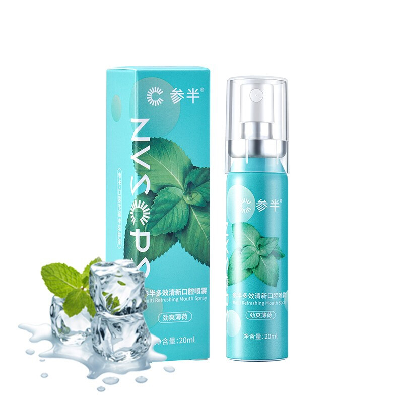 參半 勁爽薄荷口噴 20ml 17.92元