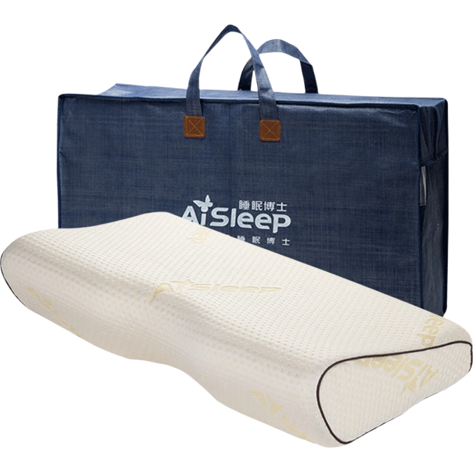 限地區(qū)、plus:睡眠博士（AiSleep）磁石成人頸椎枕頭記憶棉枕頭枕芯睡眠偏低枕頭矮愛護睡眠枕頸枕頭 66.72元