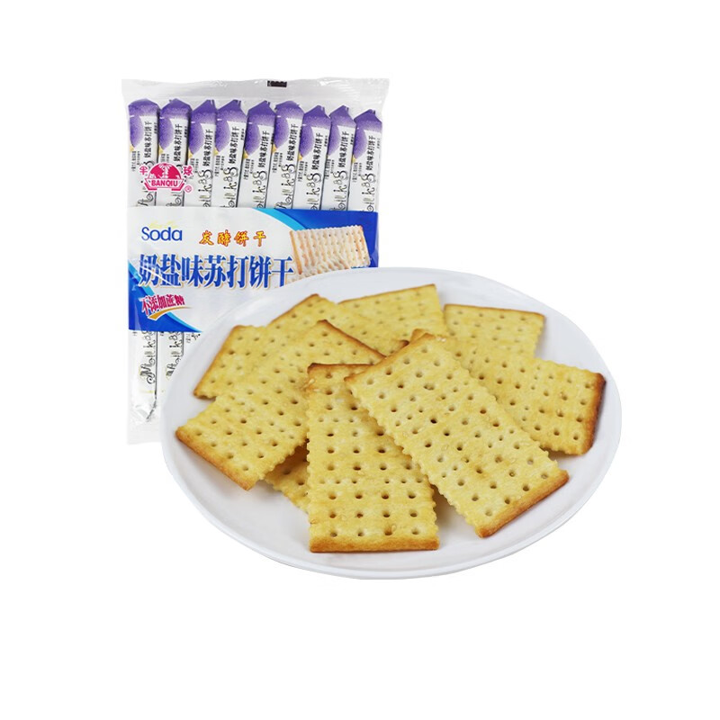 PLUS會(huì)員、需首購(gòu)：半球 蘇打餅干 奶鹽味 445g 9.43元（需領(lǐng)券，需湊單）