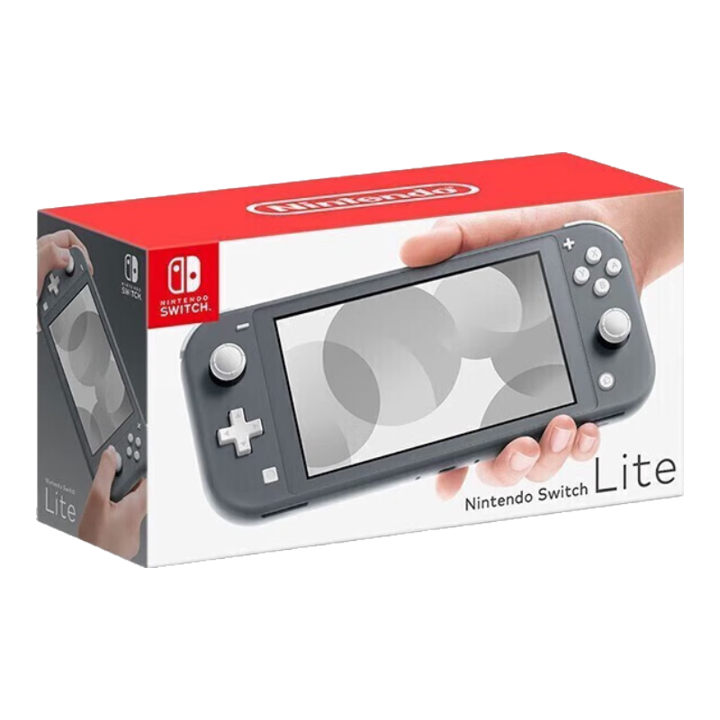 PLUS會員：Nintendo Switch任天堂NS主機(jī)日版Switch Lite mini NSL掌上便攜游戲機(jī) 灰色  1001.3元（需領(lǐng)券）