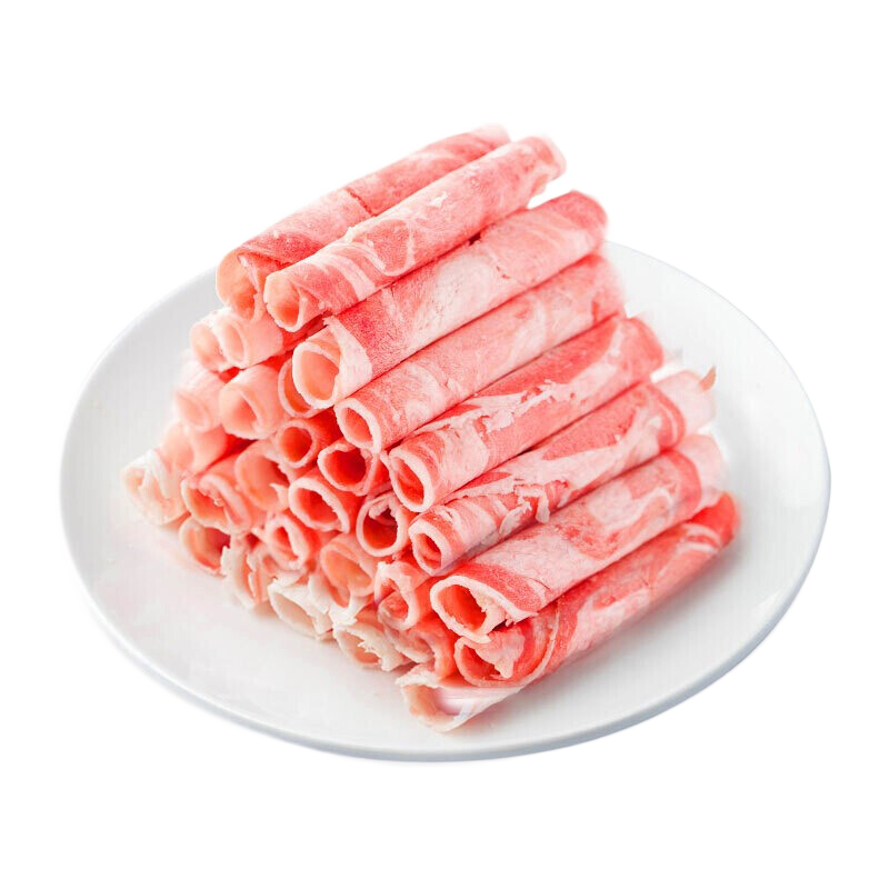 东来顺 内蒙羔羊羊肉卷 1斤/袋 原切羊肉片 肥羊卷 火锅食材 羊肉生鲜 羔羊原切肉卷 500g*1袋（1斤装） 124元（需领券，合41.33元/件）