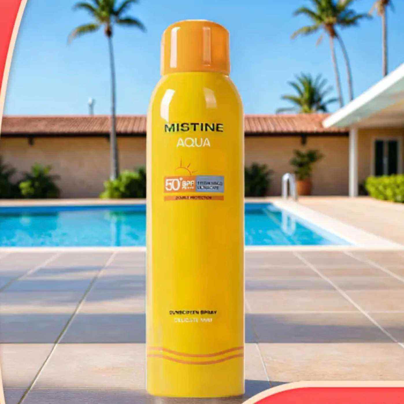 京东百亿补贴:Mistine蜜丝婷小黄喷防晒喷雾180ml，到手3件 69元包邮（买一赠二，合23元/件）