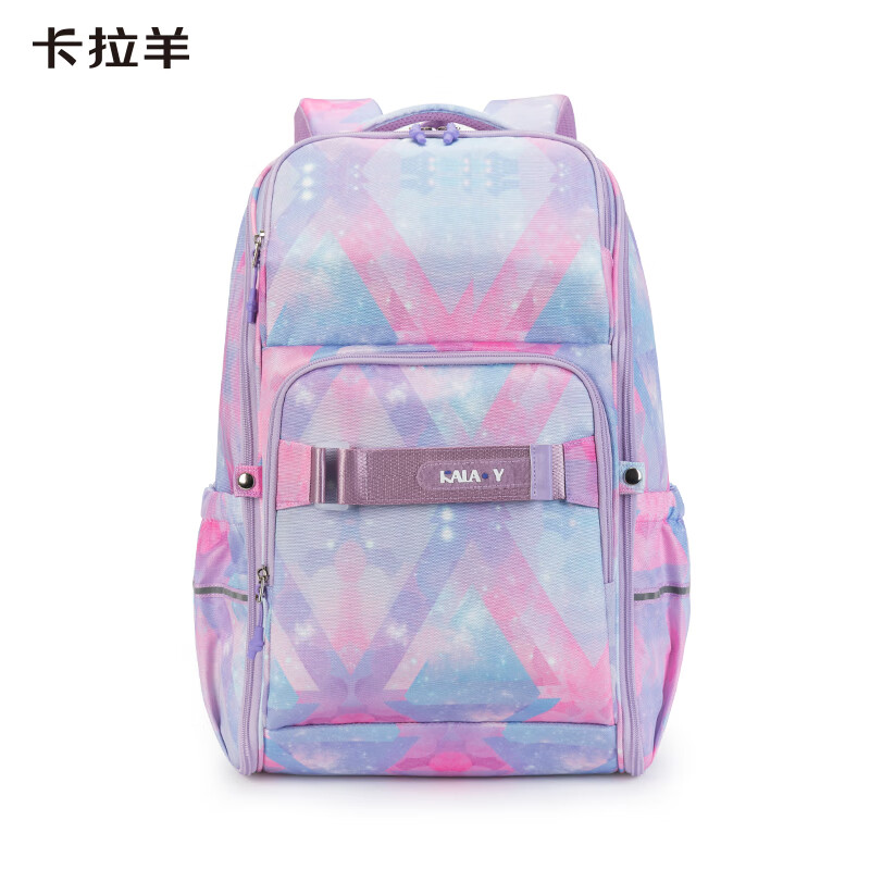 Carany 卡拉羊 中学生减负双肩包CX5447 25L 大容量 券后119元
