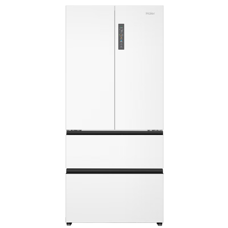 PLUS会员：Haier 海尔 BCD-510WGHFD59WVU1 法式多门超薄嵌入式冰箱 510L 白色 返后2900.02元（2930.02元+晒单返30元京豆，需领券）