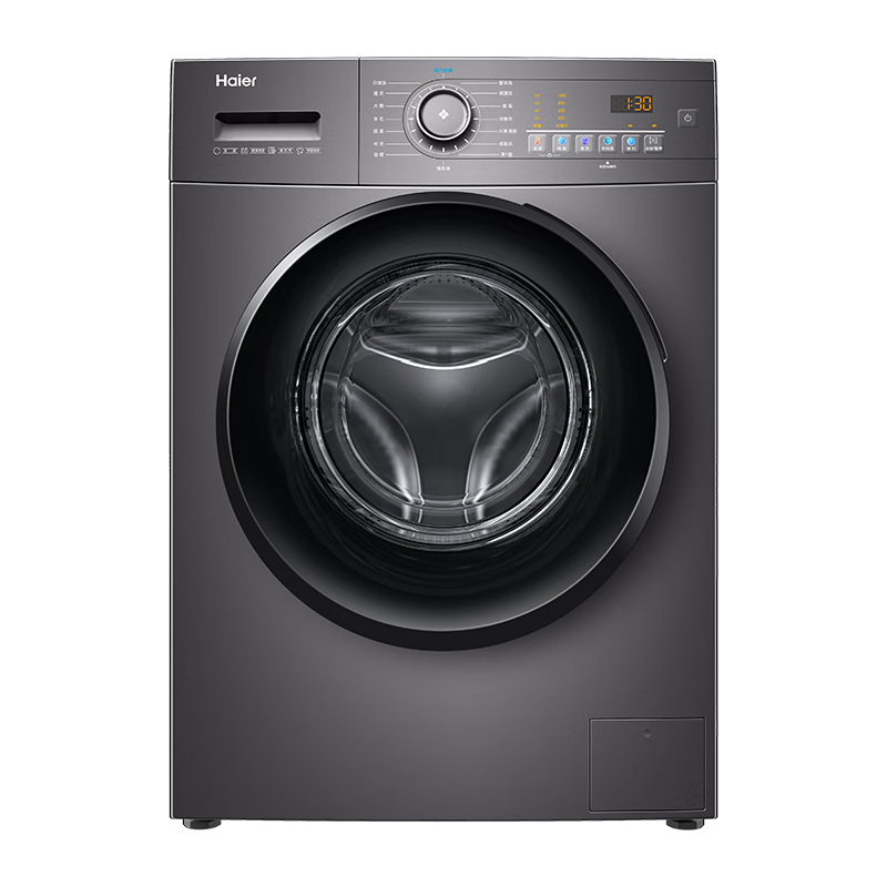PLUS会员：海尔 Haier 10公斤超薄平嵌滚筒洗衣机全自动 1.08洗净比 EG100MATE28S 1114.08元