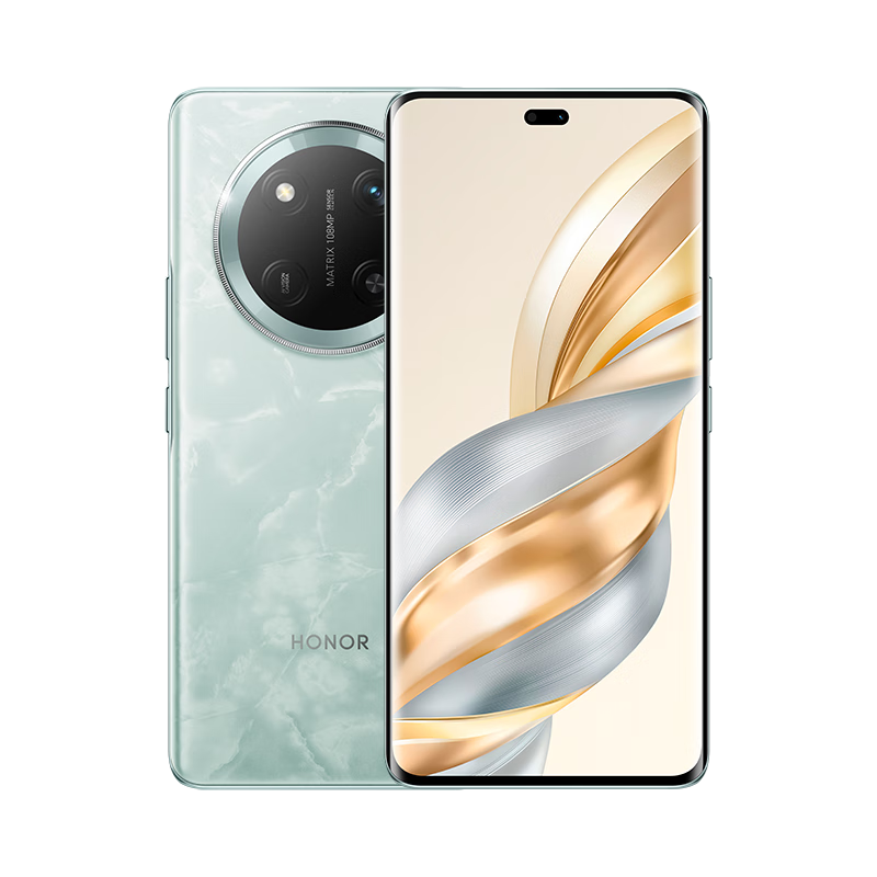 荣耀X60 Pro 十面抗摔防水耐磨 6600mAh青海湖电池 荣耀绿洲护眼屏 12+256 天海青 5G AI手机 国家补贴 1529.15元（需领券）