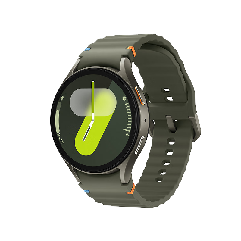 6日0点、政府补贴：三星 Samsung Watch7 智能手表 44mm云岭绿 eSIM版 1592.24元