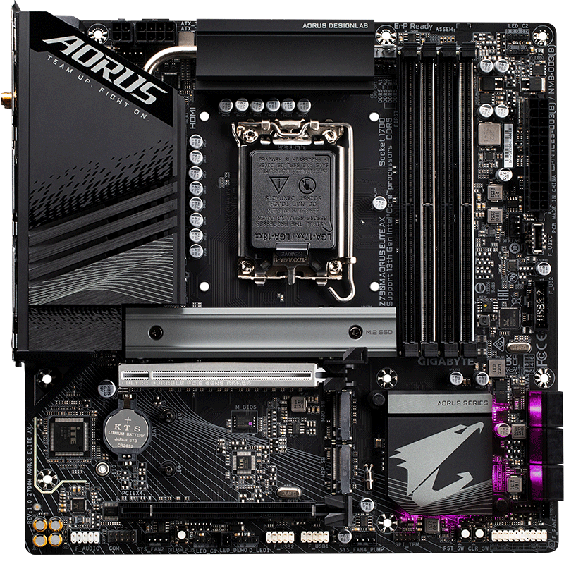 百亿补贴、PLUS会员：（GIGABYTE）技嘉 Z790M AORUS ELITE AX主板DDR5支持CPU 139001370013600KF Intel LGA 1700  1325.84元（需领券）