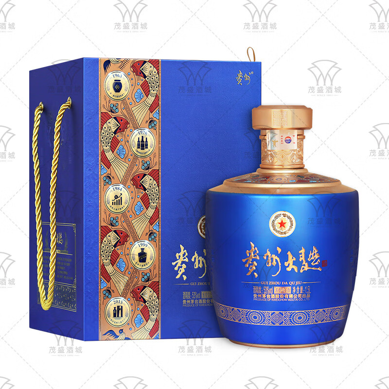 茅台 MOUTAI 贵州大曲 53度 酱香型白酒 1500mL 1坛 券后479.26元