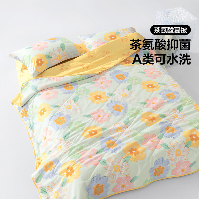 百丽丝 水星集团旗下 A类可水洗夏凉被 200cmx230cm 49元包邮