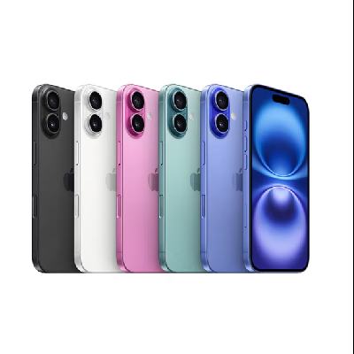 Apple/蘋果 iPhone 16 手機(jī) 雙卡雙待 白色 256GB 5369.51元
