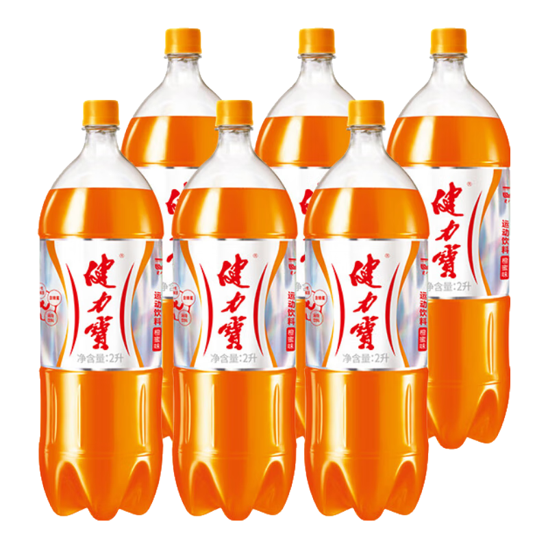 plus會員：健力寶 運(yùn)動碳酸飲料補(bǔ)充電解質(zhì)家庭裝 110.6元（合36.87元/件、需首購）