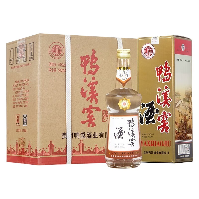 鸭溪窖 鸭溪 鸭溪窖复古版 54度 500mL 6瓶 220元