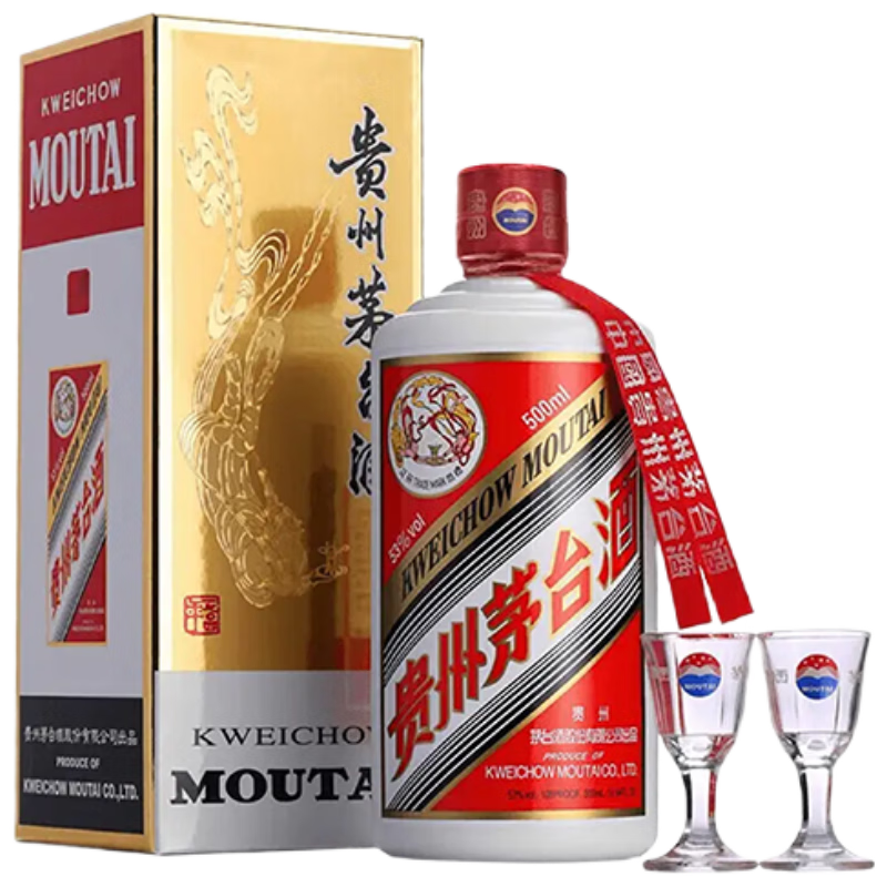 茅臺（MOUTAI）2025年 飛天 醬香型白酒 53度 500ml 單瓶裝【名酒鑒真】 2235.81元