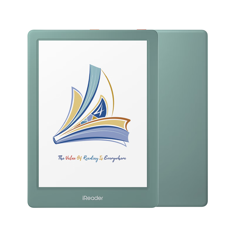 Plus:掌閱iReader【新品發(fā)布】Light 4C 6英寸彩色墨水屏 電子書閱讀器便攜閱讀電紙書平板學(xué)習(xí)筆記本 語綠 926.06元
