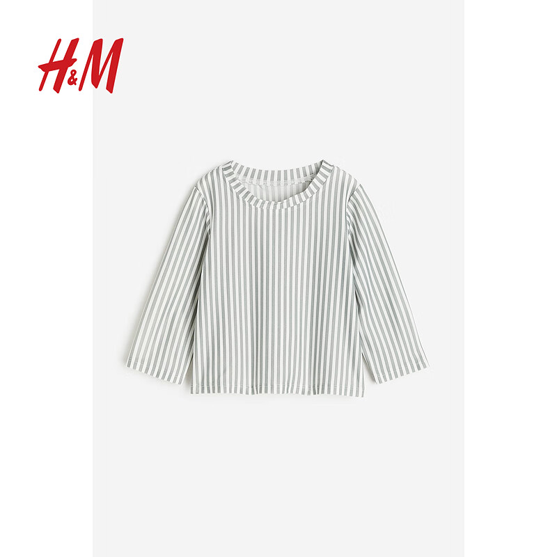 H&M春季童裝女嬰UPF50泳衣 89.1元