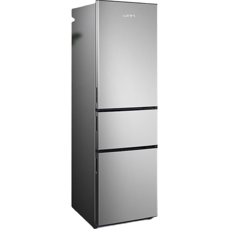 新飛（Frestec）195升三門家用小型電冰箱 三門三溫中門獨立空間 節(jié)能保鮮低音七檔溫控BCD-195K3AT 696元