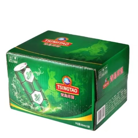 青島啤酒 TSINGTAO 清倉神價(jià)??3月產(chǎn)足球罐經(jīng)典10度啤酒500mL*12罐 贈(zèng)福禧500ml*4罐 41.5元