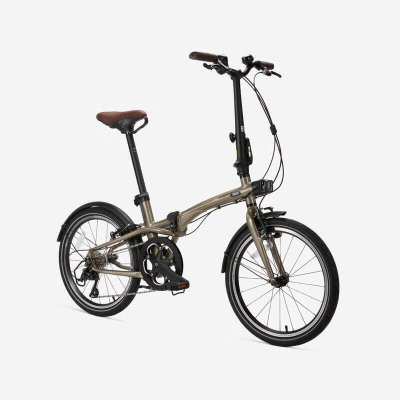 迪卡儂 DECATHLON 自行車Fold560折疊車20寸9速鋁架單車-4872245 2719.9元
