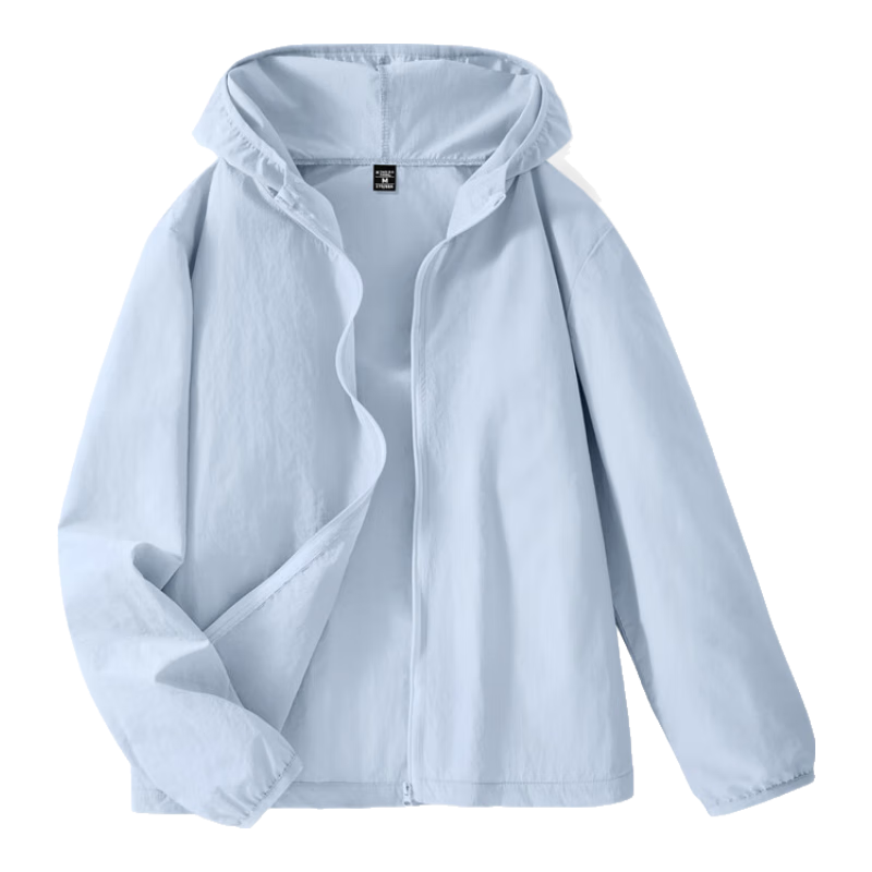 JEANSWEST CLUB真維斯防曬衣夏季輕薄款防曬服釣魚冰絲透氣上衣休閑防曬外套男 59.3元
