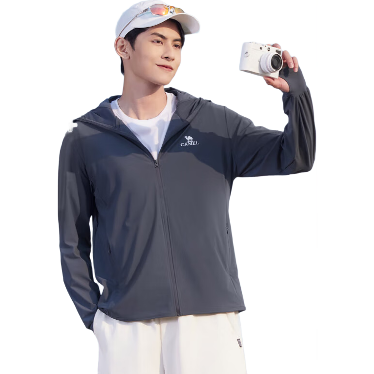 駱駝 冰山防曬衣1.0男士UPF100+ 116.25元（需領(lǐng)券）
