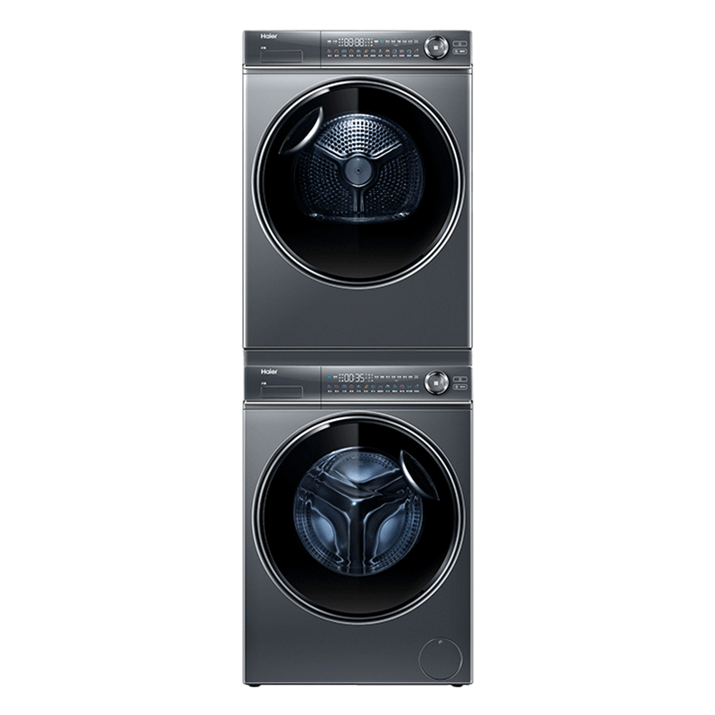 PLUS：Haier 海爾 云溪冠軍版376洗烘套裝 XQG100-BD14376LU1+HGY100-F376U1 5732.48元（需領(lǐng)券）