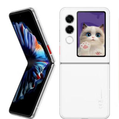 plus會(huì)員：nubia 努比亞 Flip2 手機(jī) 8GB+256GB 雪鉆白 2712.06元包郵