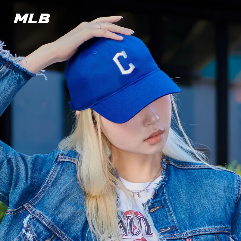 MLB 男女款四季经典大标软顶棒球帽休闲百搭3ACP6601N-45RBS-F 128元