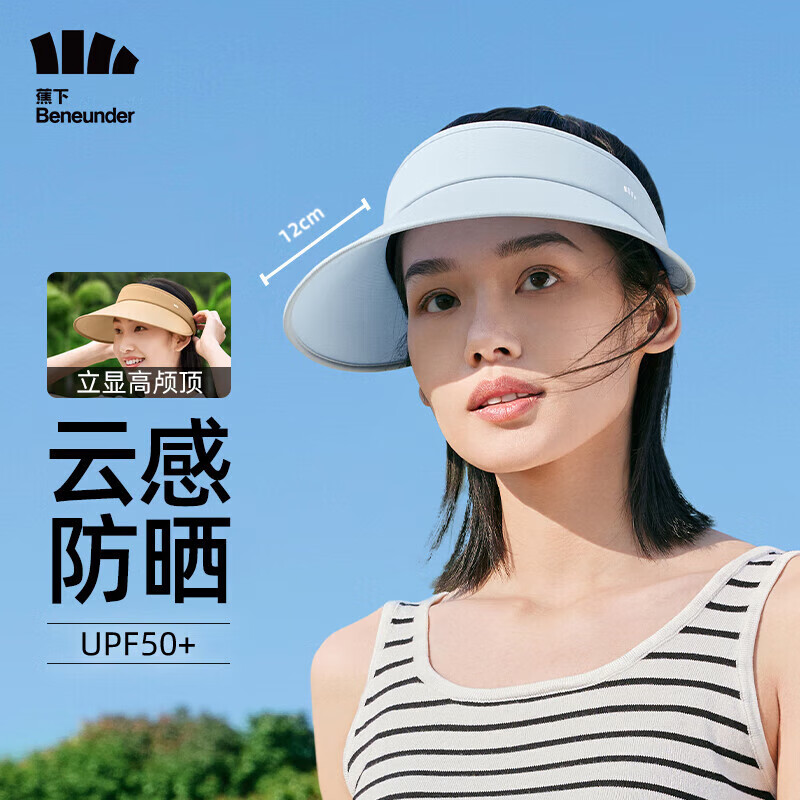 蕉下 空頂帽防曬帽防紫外線（2色可選） 89元