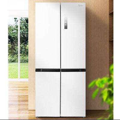 新品预售：Midea 美的 508升 海贝白 四开门双循环家用冰箱 BCD-508WSPZM(E) 3111.3元包邮（返200元E卡后，PLUS立减后更低）