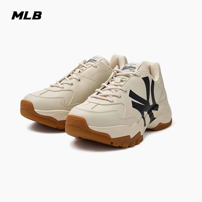 PLUS会员：MLB 男女 复古休闲鞋3ASHBCV4N-50CRS-240 332元