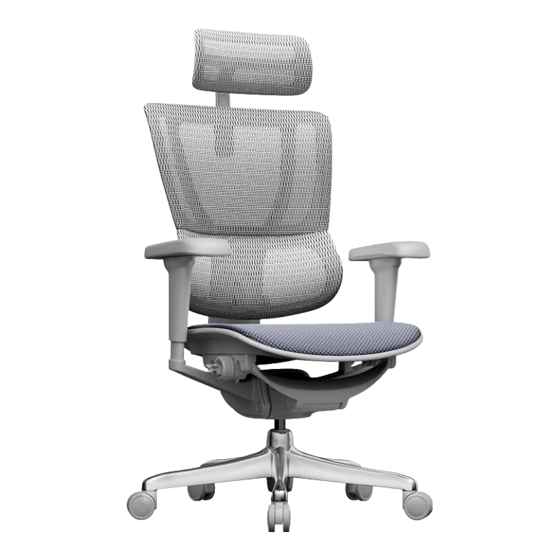 Ergonor保友優(yōu)b雄鷹 電腦椅人體工學(xué)椅家用 電競椅辦公椅子靠背老板椅 【優(yōu)b雄鷹】銀白(云感科技座墊) 精準(zhǔn)承托 舒適久坐 1560.17元包郵（需領(lǐng)券）