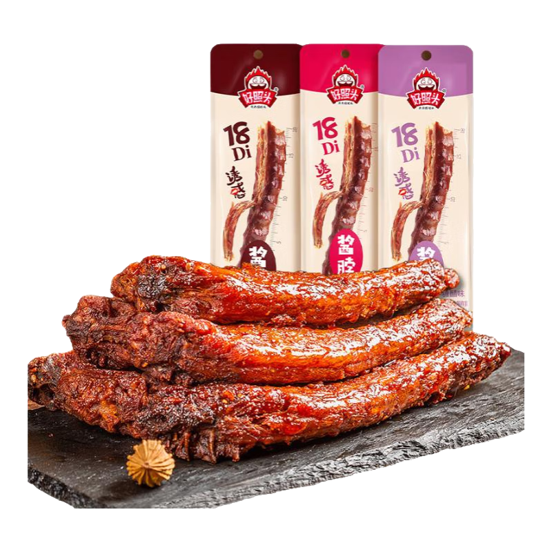 好照头 烤鸡脖香/黑鸭味10包 × 4件 19.92元（需领券，合4.98元/件）
