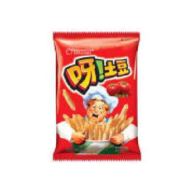 好丽友（ORION）好友趣呀土豆浪里个浪零食成人儿童休闲零食宿舍办公室小零食 【呀土豆】滋?E烤鸡味70g 31元（合3.88元/件）
