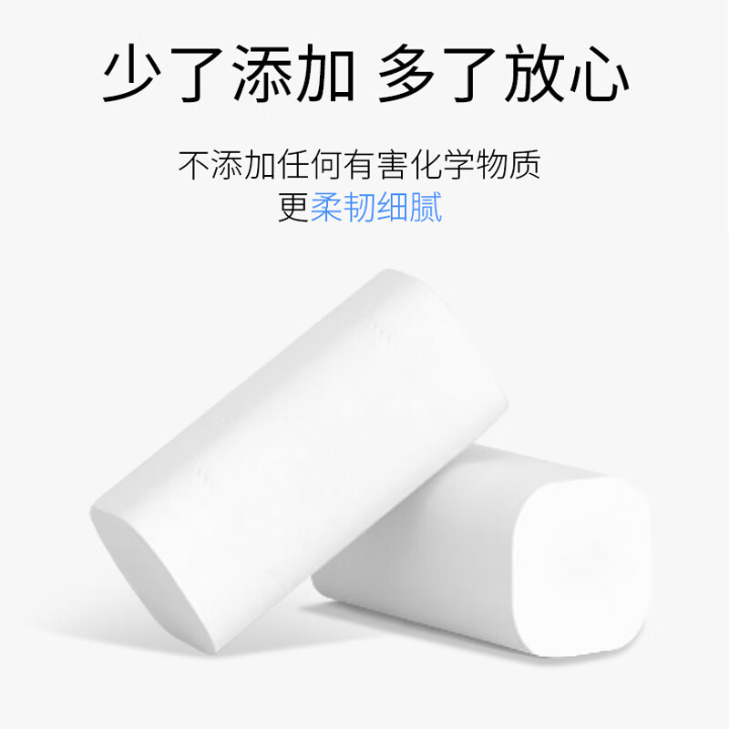 金博仕 卷紙衛(wèi)生紙廁所卷筒紙家庭裝手紙 700g 12卷 券后3元