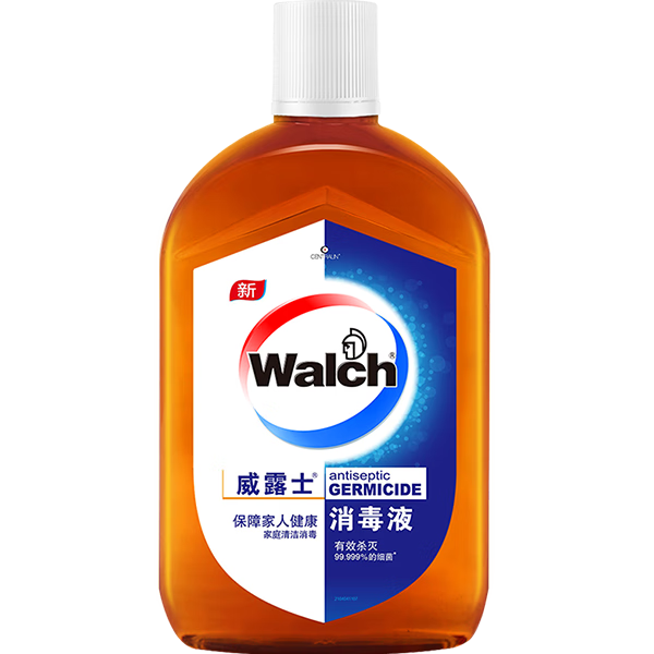 威露士（Walch）消毒液630ml 衣物消毒水家居宠物除菌除螨灭流感病毒非84酒精 18.8元(需换购)