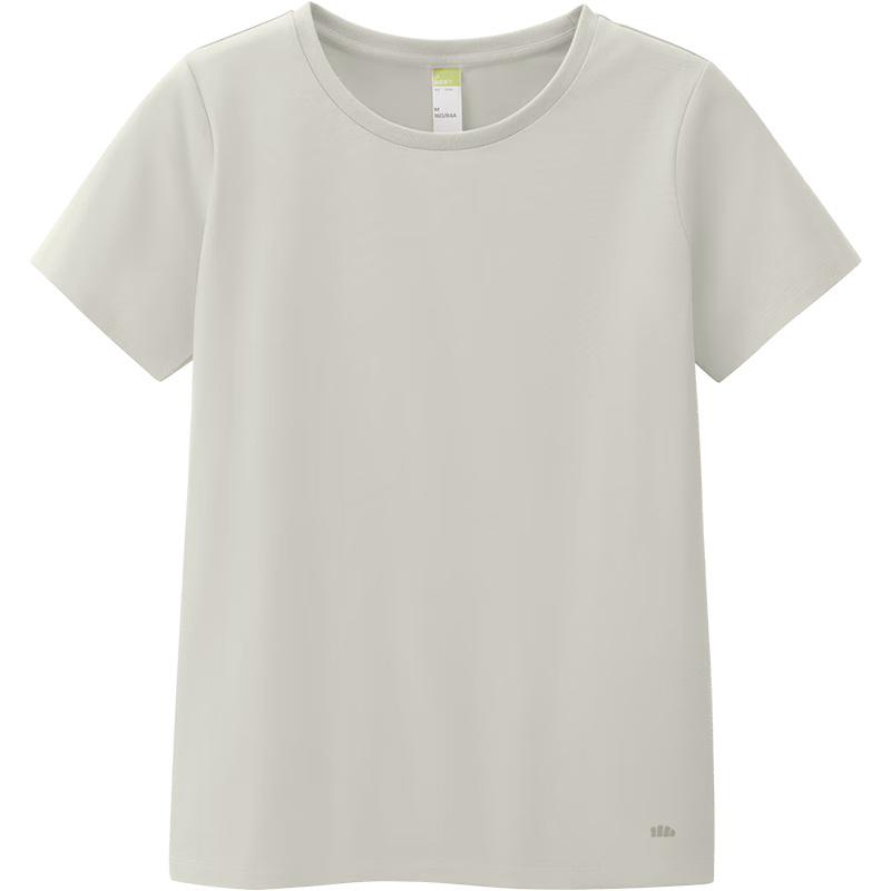 蕉下（beneunder）t恤女短袖打底衫棉便立得吸汗基礎(chǔ)百搭平價GP930橡灰米S 116.62元（合58.31元/件）