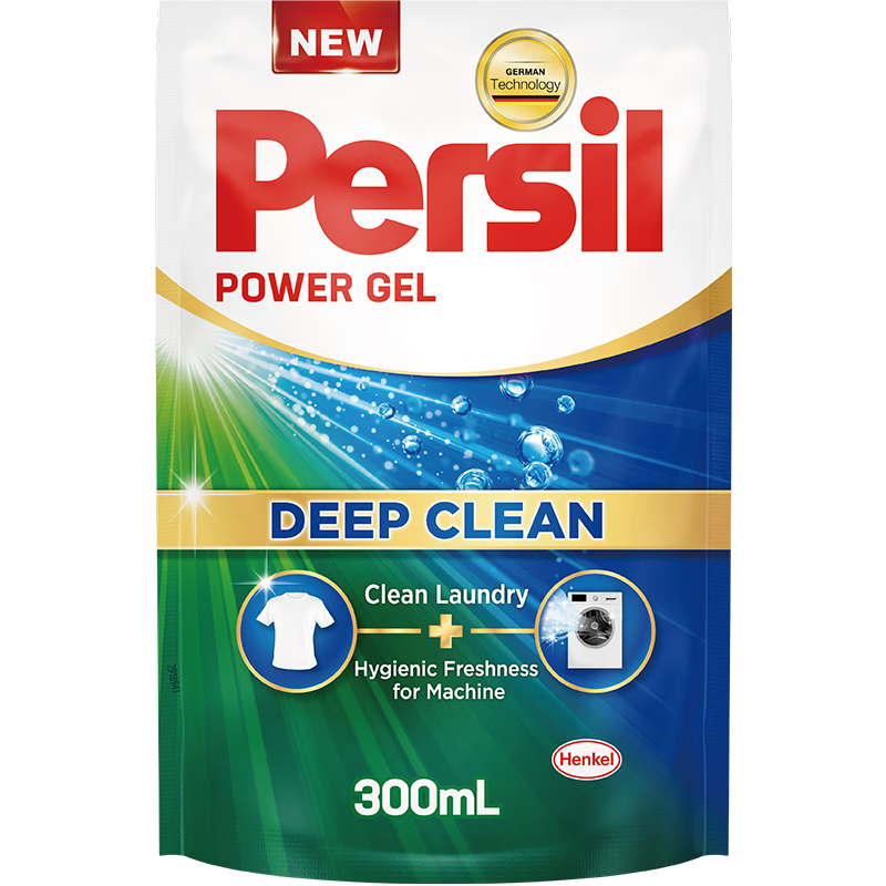 宝莹（Persil）汉高进口洗衣液300ml袋装除菌除螨强效去污护色婴儿洗衣液酵素 7.31元
