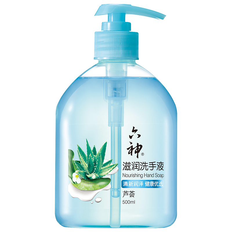 六神 滋潤洗手液500ml*1 券后4.36元