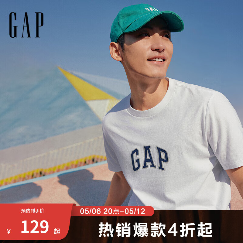 Gap 男士短袖T恤 570044 69元