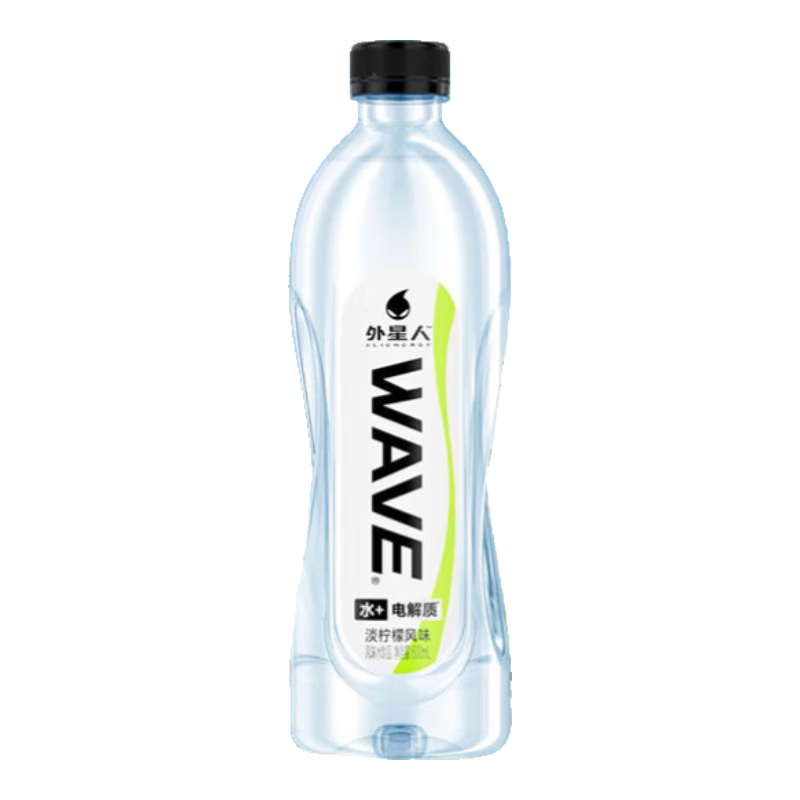 外星人WAVE风味水600ml*15瓶饮用水含电解质柠檬味运动补水无甜0糖饮料 36.72元（需领券）